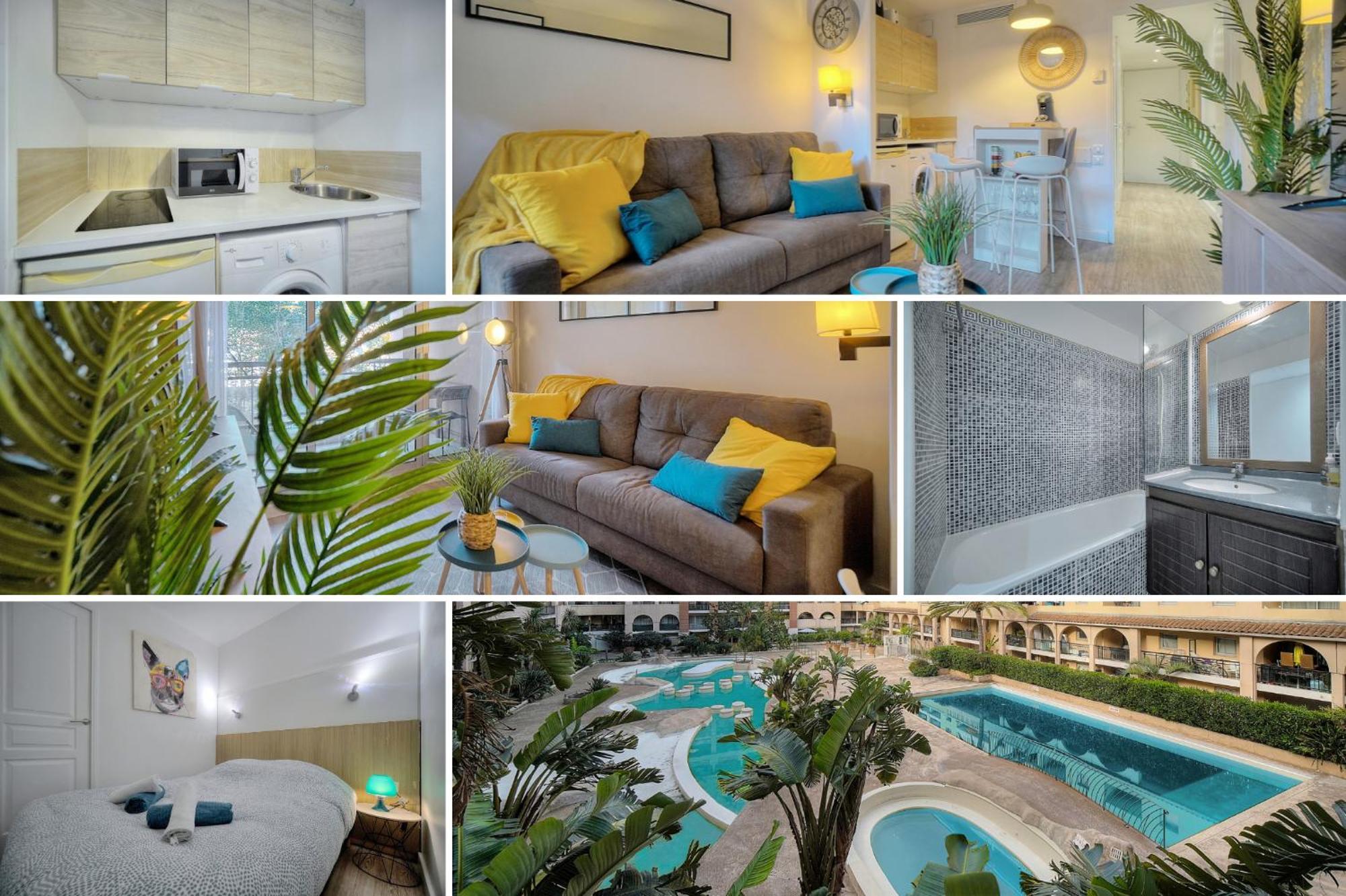Apartment Les Cinq - 2 Min Mer - Piscine - Terrasse - Vca *